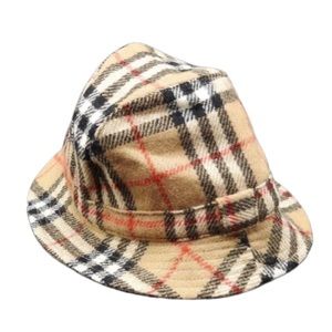 Burberry Beige Classic Wool Bucket Hat